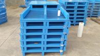 Single Faced Metal Storage Pallet For Warehouse Storing Cargos