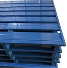 Reinforced  Rack Metal Storage Pallet Stackable Steel Pallets 1200X1000X150 Mm