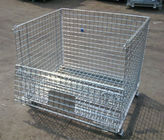 High Visibility Industrial Wire Container with Electro zinc Plated Finish