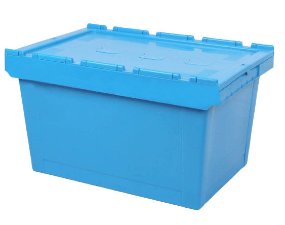 Nesting Plastic Storage Crate Lightweight Movable Easy Lifting And Carrying
